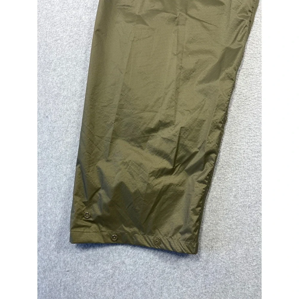 World Wide Sportsman  Windshield Pant  Men XL Green Ripstop Lined Waterproof